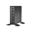 Shuttle XPC Nano PC NC40U, Intel Celeron 7305U, 1x HDMI, 1x DP,1xUSB-C/DP, 6x USB3.2, 1x 2.5 inch bay, 2x M.2, 1x LAN, RAID, 24/7 permanent operation, incl. VESA & Stand