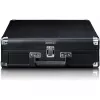 Belt-drive turntable Lenco TT-115 Black — portable suitcase record player, Bluetooth 5.0, USB recording, 33/45/78 RPM