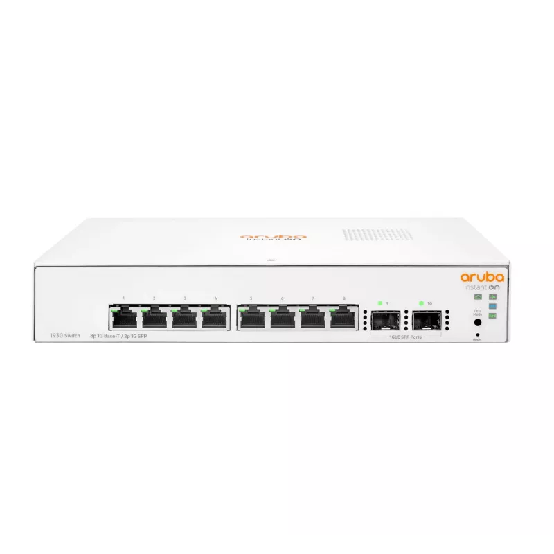HPE Aruba Networking Aruba Instant On 1930 Managed L2+ Gigabit Ethernet (10/100/1000) 1U White