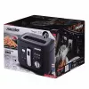 Deep fryer Mesko Home MS 4908 Single 2.5 L 1800 W Black Grey