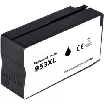 Renkforce Ink replaces HP 953XL (L0S70AE) compatible Black RF-I-HP953XLBK RF-5655894 (RF-5655894)