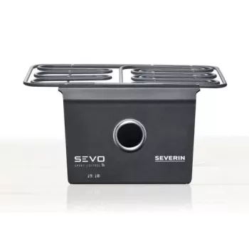 Electric tabletop grill SEVERIN ZB 8194 with non-stick plate and adjustable thermostat