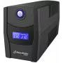 PowerWalker VI 600 STL Line-Interactive 0.6 kVA 360 W 2 AC outlet(s)