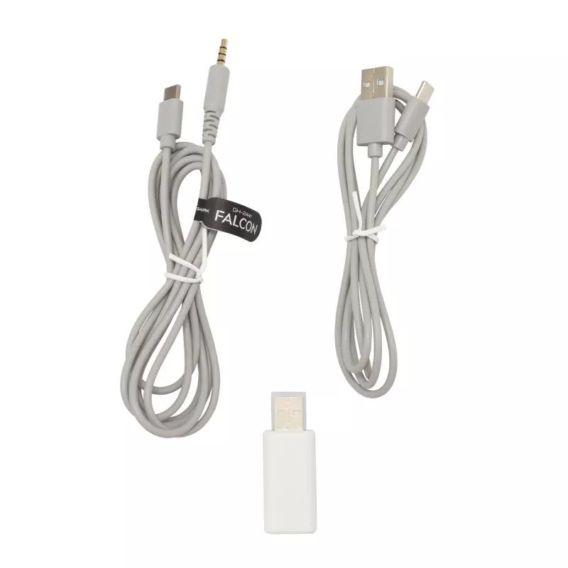 Headphones White Shark WGH-2441 Falcon White/Grey