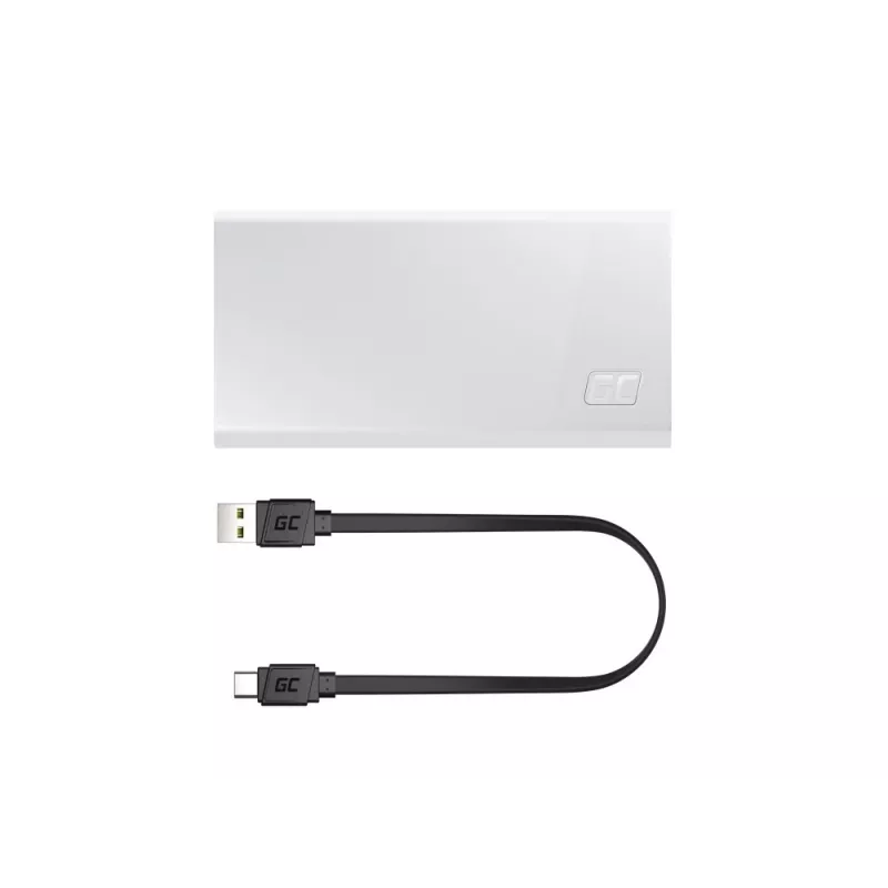 Green Cell Powerbank 20000mAh 22.5W White PowerPlay20s 3x USB-c Pd Qc 3.0