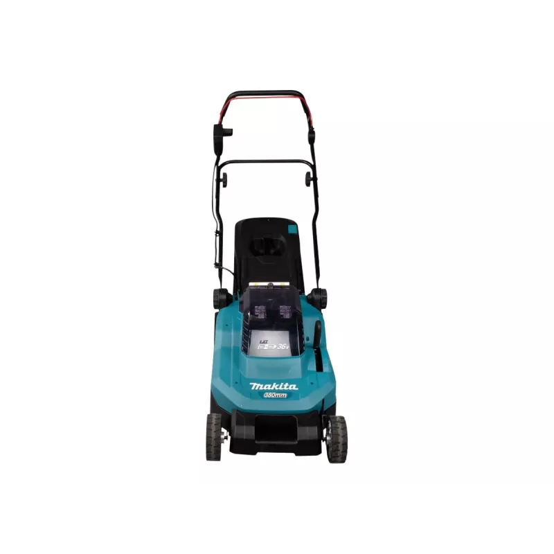 Makita DLM382PM2 - Lawn Mower - Cordless - 18 V - 4 Ah - 2 Batteries - 3700 1/min - 38 cm - 16.9 kg