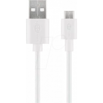 Goobay Micro USB charging and sync cable, 2 m - for Android-Devices (38666)
