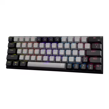 Mechanical gaming keyboard White Shark WAKIZASHI-2 US layout grey-black with red switches