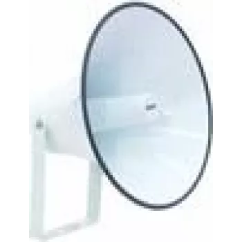 Horn Speaker Omnitronic EH-400 White — Outdoor Use, Wall-Mountable Weather-Resistant Horn