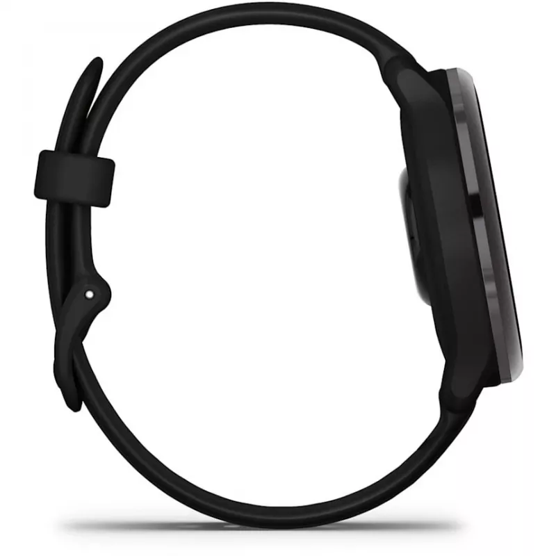 Garmin vívoactive 6 3.05 cm (1.2) AMOLED 42 mm Digital 390 x 390 pixels Touchscreen Black Wi-Fi GPS (satellite)