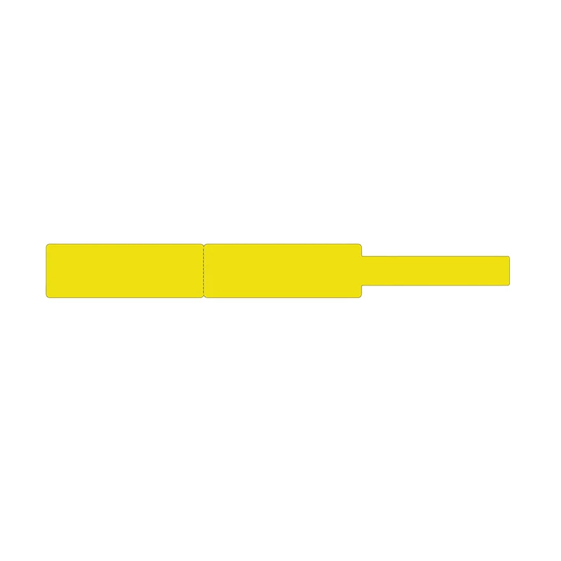 Thermal labels NIIMBOT 12.5×74+35 mm, roll of 65 labels, yellow