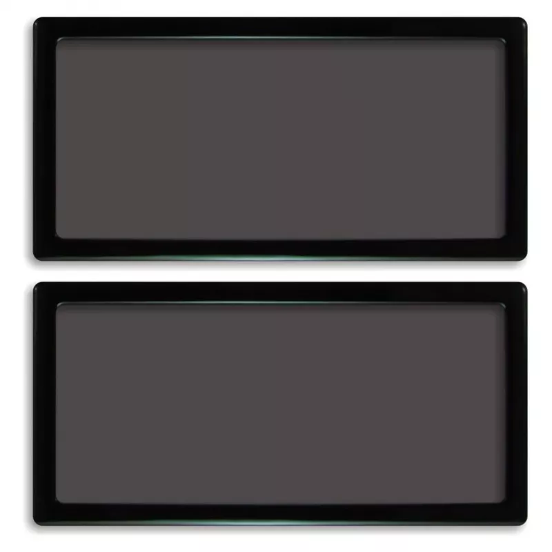 Dust filter kit DEMCiflex DAN Case A4 SFX, black, 269.6×149.7 mm, 2 pcs