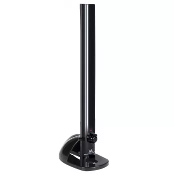 Indoor TV Antenna MACLEAN MCTV-930 — DVB-T, VHF 87.5–230 MHz, UHF 470–790 MHz, VHF 26 dB / UHF 28 dB, 75 Ω, black