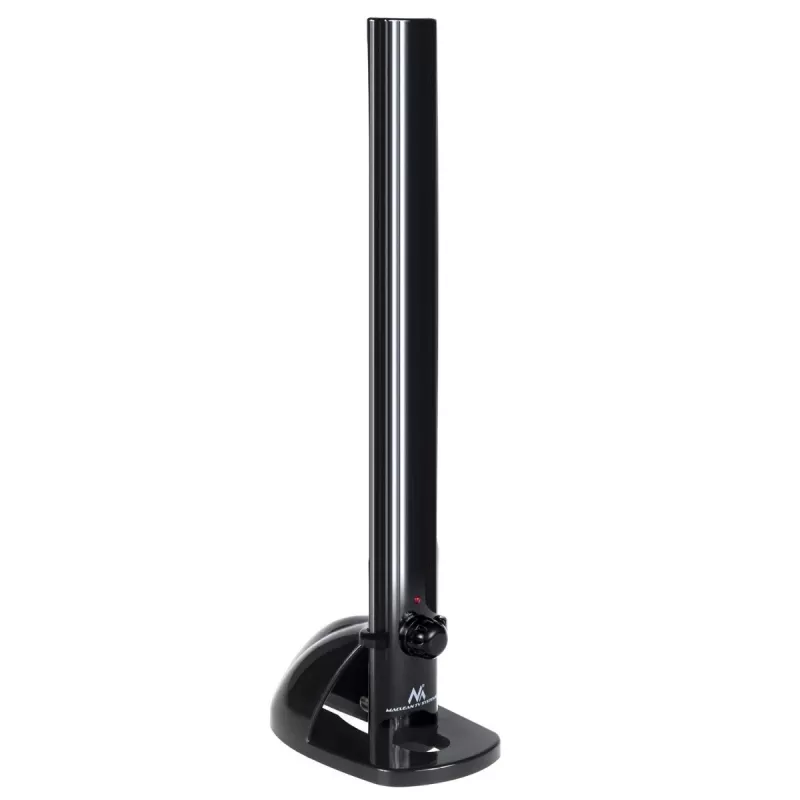 Indoor TV Antenna MACLEAN MCTV-930 — DVB-T, VHF 87.5–230 MHz, UHF 470–790 MHz, VHF 26 dB / UHF 28 dB, 75 Ω, black