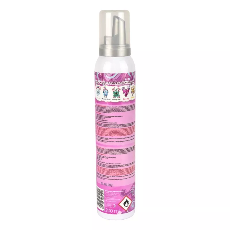 Bath foam toy Tuban TUBI FOAM PINK 200 ml Boy Girl