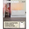 Mill Invisible Smart WiFi Heater | PA2000WIFI4 | Panel Heater | 2000 W | Suitable for rooms up to 24-28 m² | White | IPX4