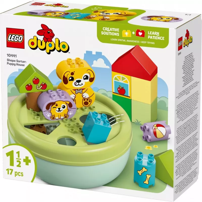 Construction toy LEGO DUPLO Shape Sorter Puppy House 10441, 17 pieces, for ages 1½–5 years