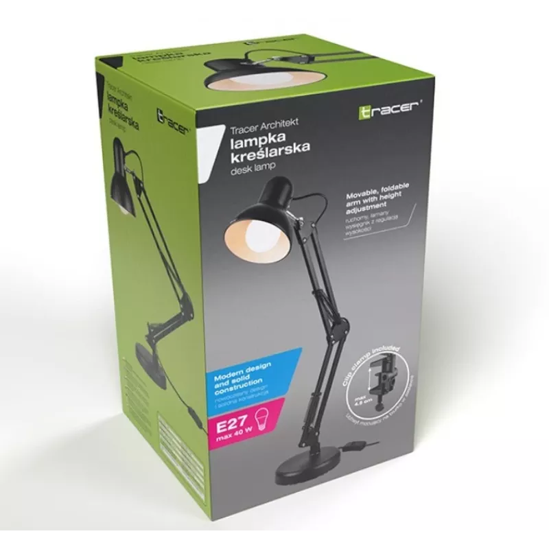 TRACER tracer drawing lamp 2 in 1 Architekt TRAOSW47244 LED adjustable brightness