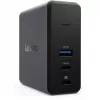 Lenovo X9 Charging GaN Dock Wired USB 3.2 Gen 2 (3.1 Gen 2) Type-C Grey