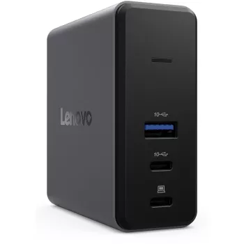 Lenovo X9 Charging GaN Dock Wired USB 3.2 Gen 2 (3.1 Gen 2) Type-C Grey