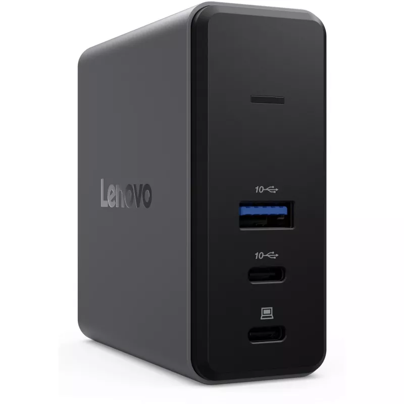 Lenovo X9 Charging GaN Dock Wired USB 3.2 Gen 2 (3.1 Gen 2) Type-C Grey