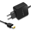 Power adapter QOLTEC 51766 65W AC-to-DC 20V 3.25A for IBM/Lenovo, black, 1.75m cable