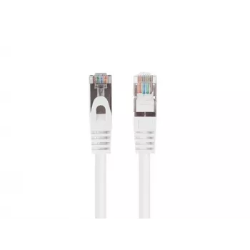 LANBERG Cat6 FTP patchcord network cable 1.5 m, white, RJ-45 male–male, 250 MHz, CCA, 26 AWG