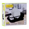 Dish drying rack Maestro MR-1024, 40 cm, aluminium frame, single construction, drip tray