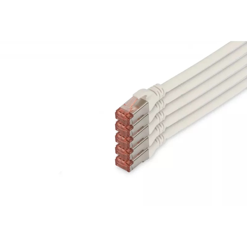 Network Cable Digitus CAT 6 S/FTP RJ-45 10m White