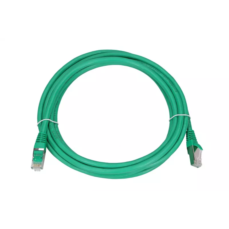 Network Cable Extralink LAN Patchcord Kat.6 RJ-45 Cat6 3m Green