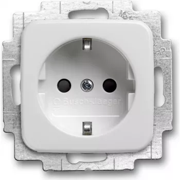Busch Jaeger 2013-0-5319 Socket Outlet CEE 7/3 White (2013-0-5319)