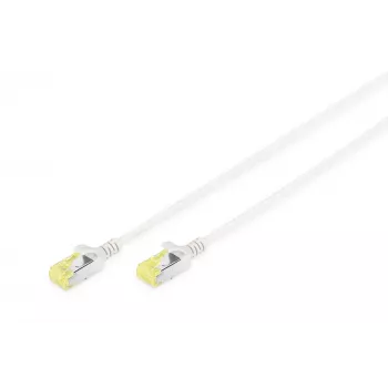 Network Cable Digitus CAT 6A U/FTP Slim patch cord RJ-45 Cat6a 3m Grey
