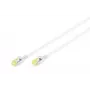 Network Cable Digitus CAT 6A U/FTP Slim patch cord RJ-45 Cat6a 3m Grey