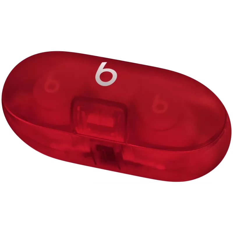 Beats Solo Buds - True Wireless Earbuds - Transparent Red,Model A3151 A3150 A3152