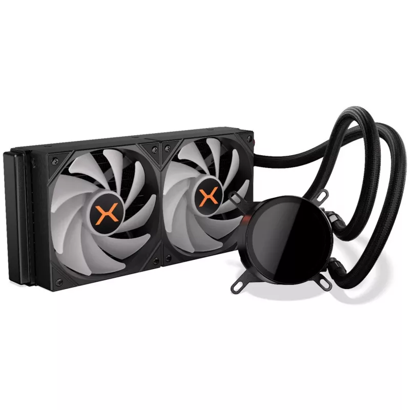 HydroX 240 ARGB, Liquid Cooling black