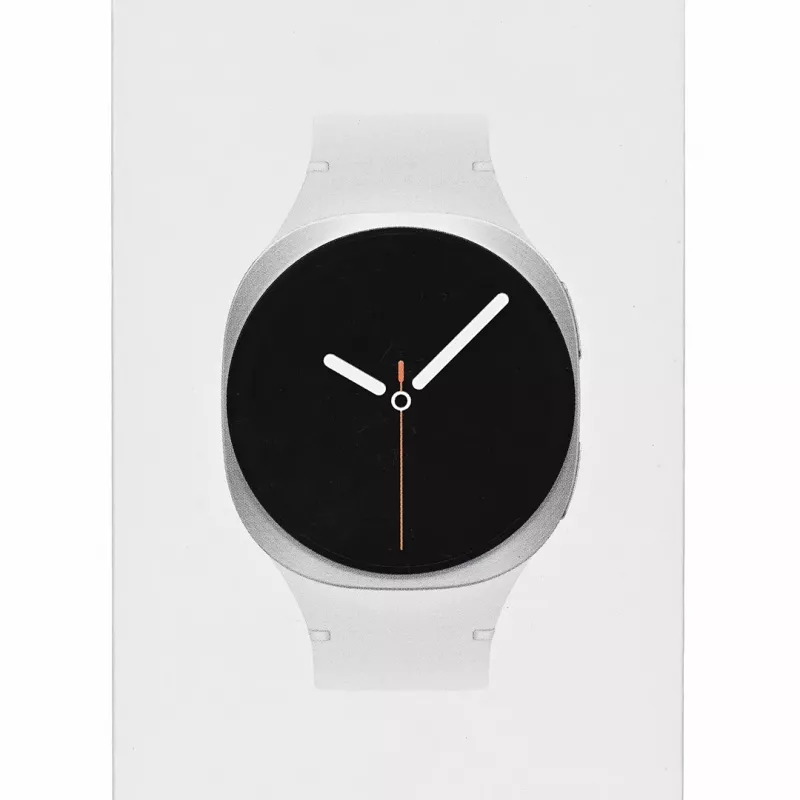 Smartwatch Samsung Galaxy Watch 8 44 mm Silver, 1.5 inch AMOLED 480x480, 5 ATM, GPS, 32 GB, 435 mAh