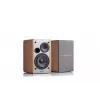 Edifier R1280T Active Bookshelf Speaker System with Remote Control and Dual RCA Inputs - Brown Wood