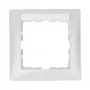 Wall plate/switch cover Berker 10118919 — screwless white, single-gang