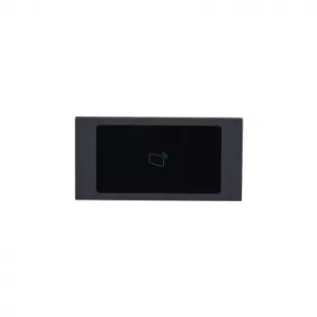 Card reader DAHUA VTO4202FB-MR — black, 100×100×28.5 mm, compatible with Dahua Europe