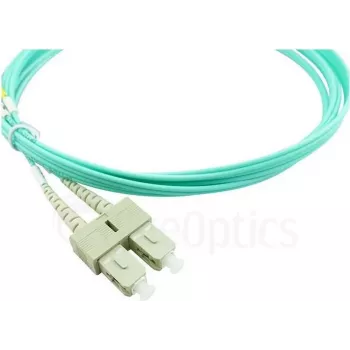 BlueOptics CAB-OM3-SC-SC-1M-BO Aqua InfiniBand Fibre Optic Cable 1m SC SC