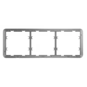 Smart switch frame Ajax 3-seats model 52189 for wall-mounted control panels
