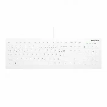 Contour Design Active Key Contour QuickClean Medical Keyboard Removable Cover Full-Size Wired White DE C8112