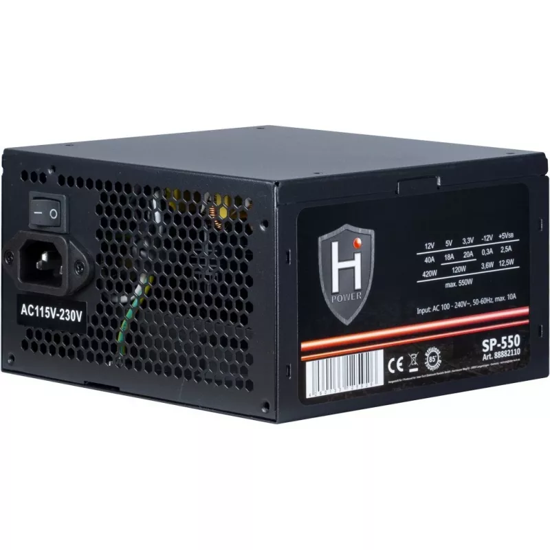Power Supply Unit Inter-Tech HIPOWER SP-550 550 W