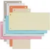 ELBA Dividers, cardboard, Suitable for DIN A4, White 190 g-qm, Punching: 1 x 80 mm, Dimensions: (B)240 x (H)105 mm (06806 WE)