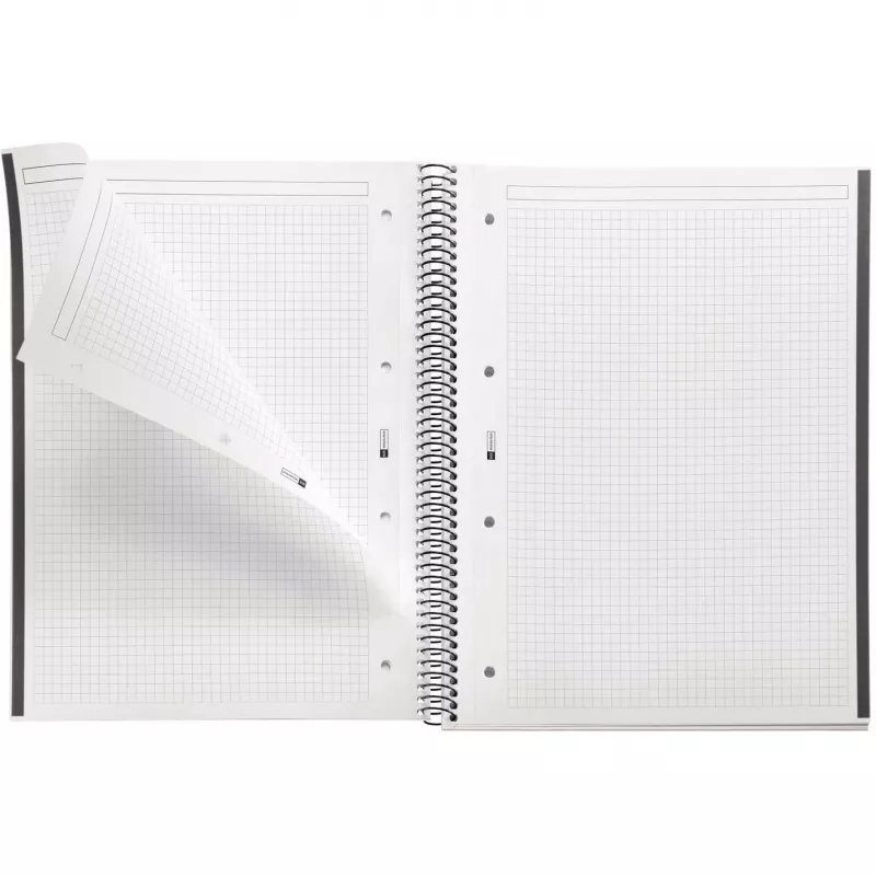 MIQUELRIUS College Notebook Emotions 1 squared DIN A4 inner margin (A460490)