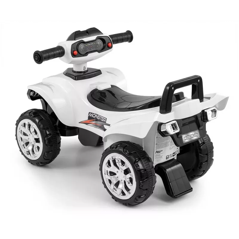 Ride-on toy vehicle milly mally Vehicle Monster white — model 5694