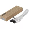 Seasonic 12VHPWR PCIe Adapter Cable - (White, 0,75 Meter)(SS2X8P-12VHPWR-600/WHITE)
