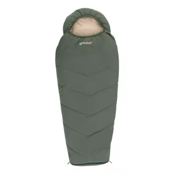 Sleeping Bag for Kids Outwell Convertible Junior (120-150 cm) - dusty green Size: left