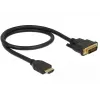 Video Cable Adapter DeLOCK 85651 0.5m HDMI Type A DVI Black