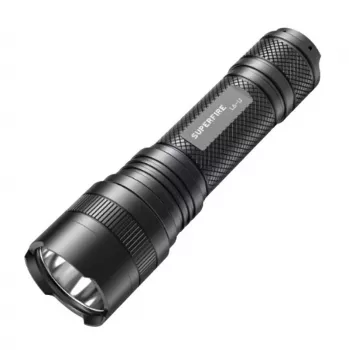 Flashlight Superfire L6-U — 1480 lm, 330 m beam range